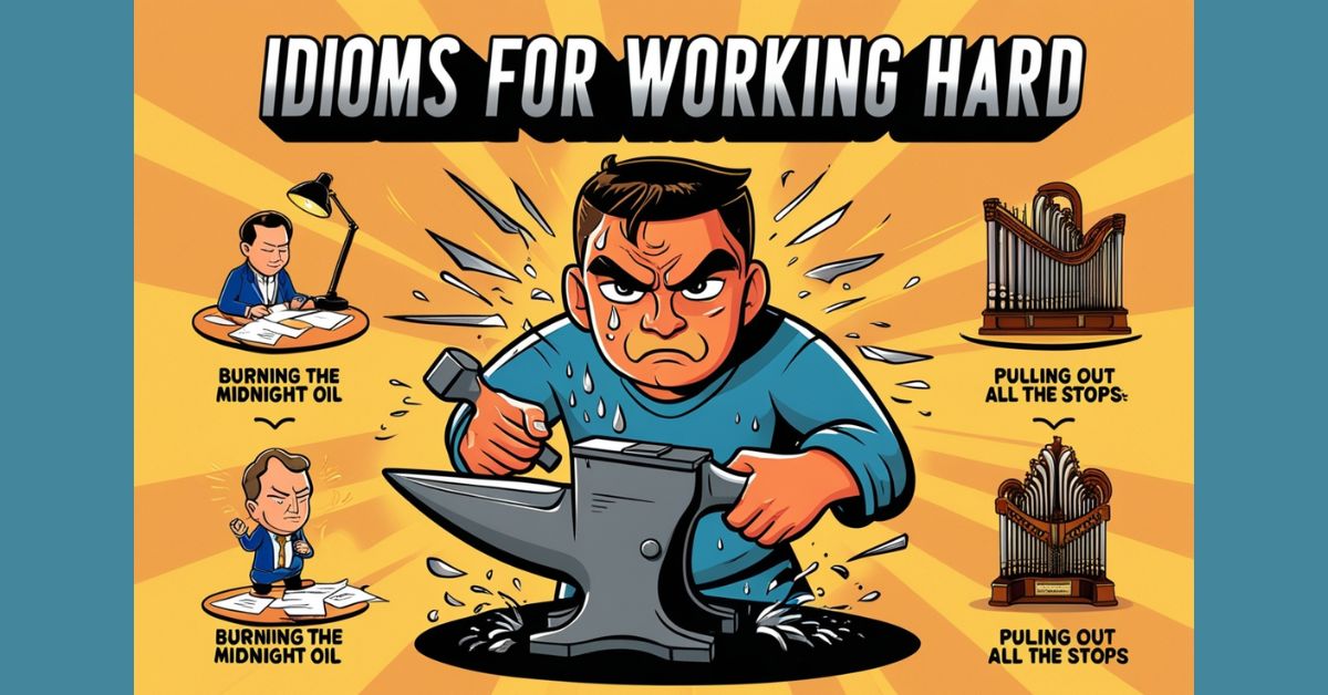 33 Idioms for Working Hard