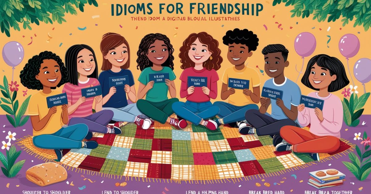 30 Idioms for Friendship