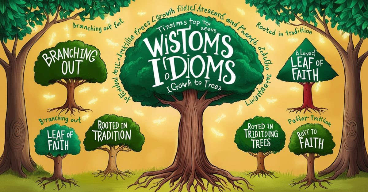 50 Idioms for Trees