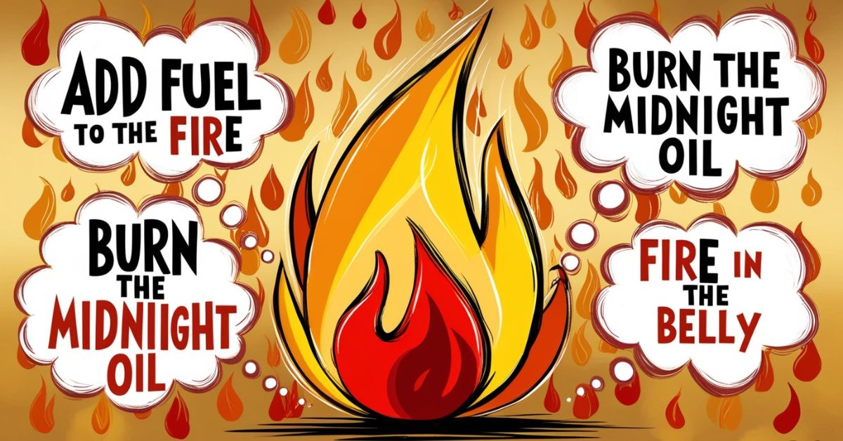 Idioms for Fire