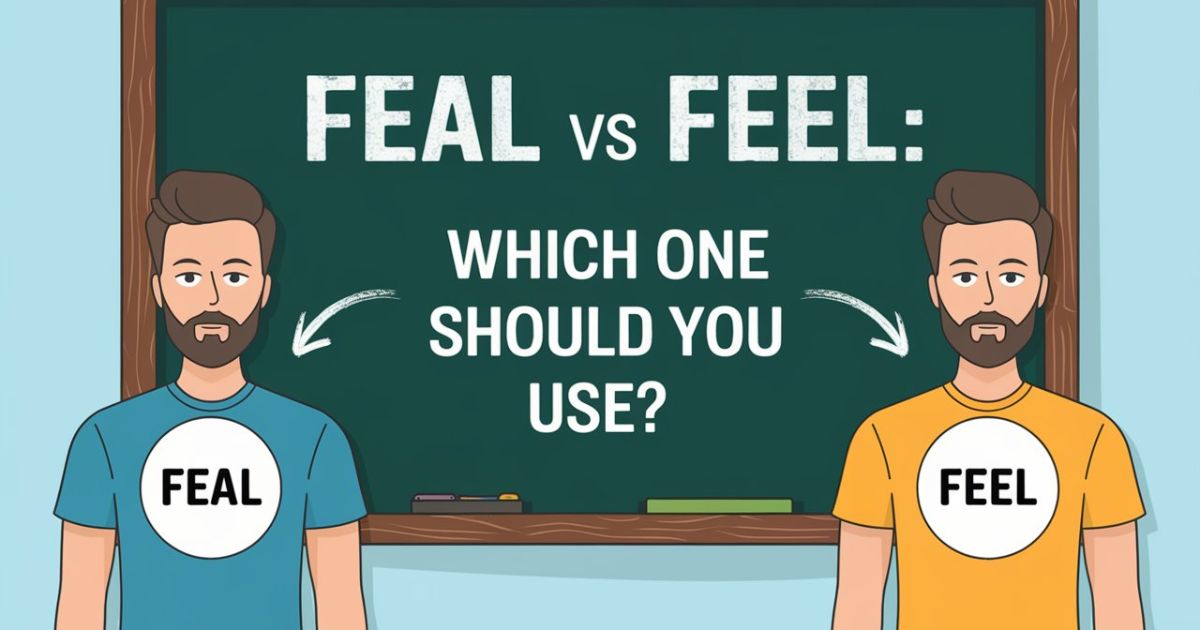 Feal vs Feel Which One Should You Use