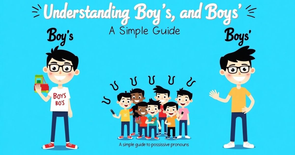 Understanding Boy’s, Boys’, and Boys A Simple Guide